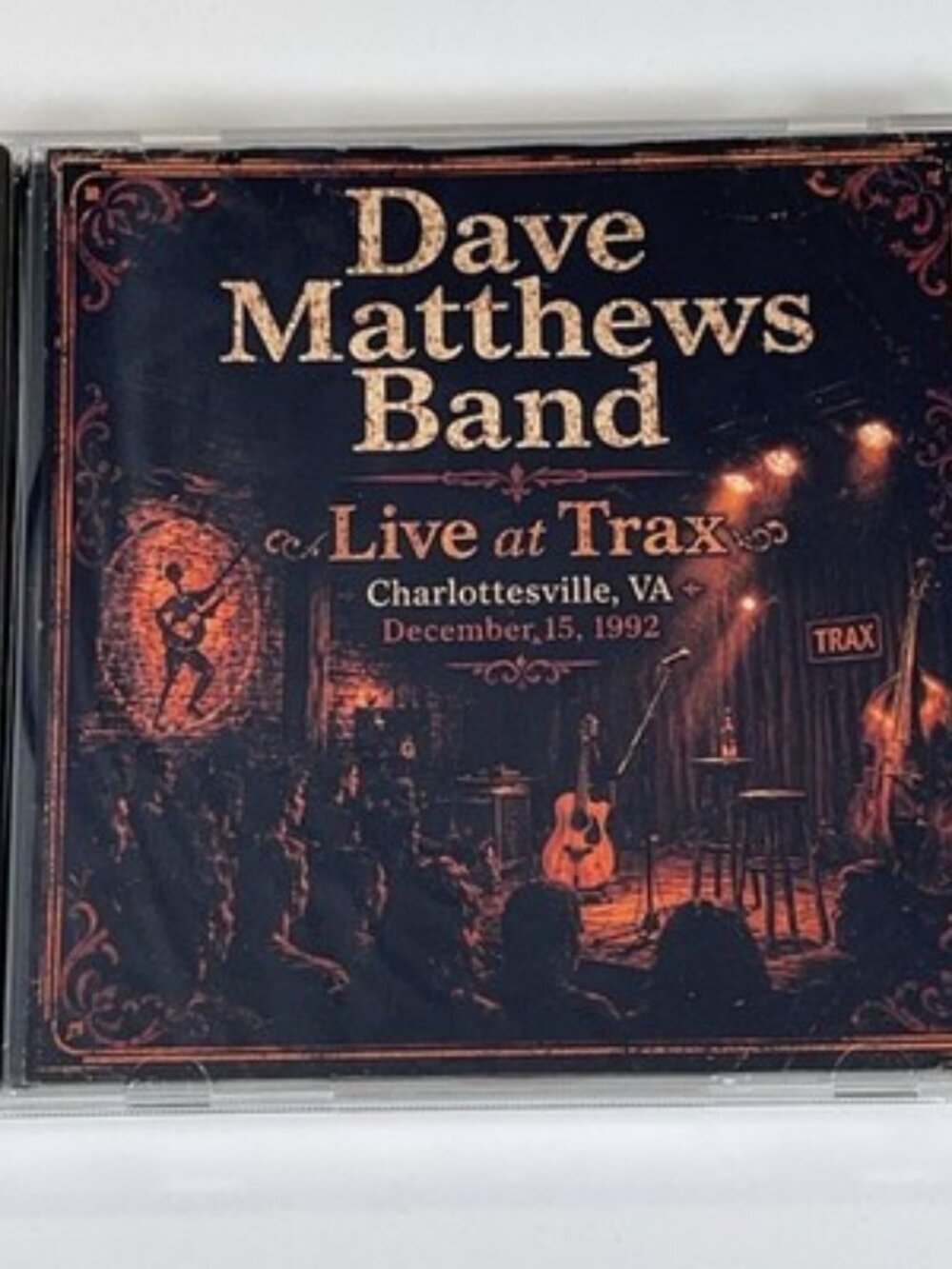 Dave Matthews Band Live At Trax 12-15-1992 Rare Soundboard Concert CD Recording